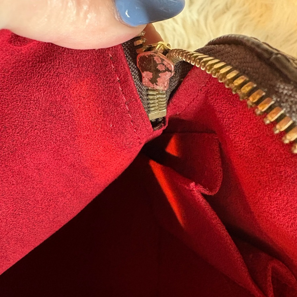 Louis Vuitton Monogram Brown and Tan Shoulder Bag - Picture 9 of 12